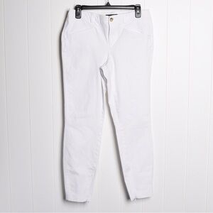 Lauren Ralph Lauren white skinny denim jeans, size 8